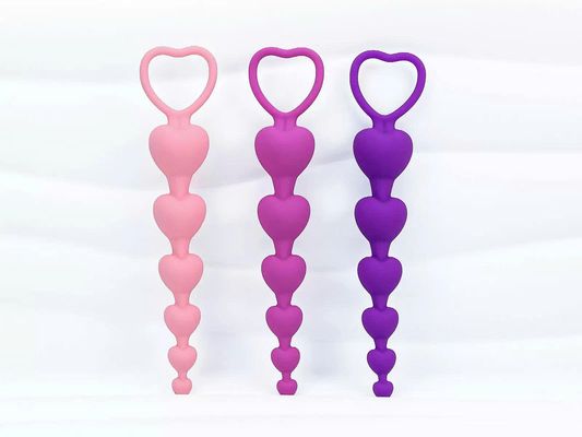 Đồ chơi kích hậu chuỗi hạt trái tim