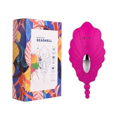 Trứng rung gắn quần lót Raffish Seashell điều khiển từ xa