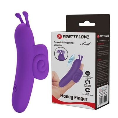 Pretty Love Snail máy rung đeo ngón tay massage âm đạo điểm G