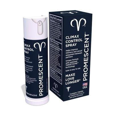 Xịt hỗ trợ kéo dài PROMESCENT CLIMAX CONTROL SPRAY 2.6ml Kéo Dài Hiệu Quả