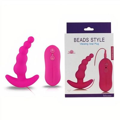 Trứng rung chuỗi hạt kích thích hậu môn 10 chế độ Beads Style 356969