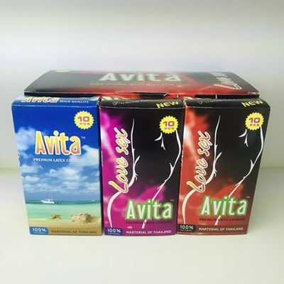Bao cao su Avitaa mỏng trơn (hộp 120 cái)
