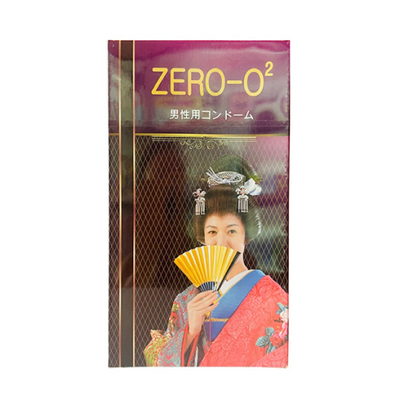 Bao cao su Zero O2 siêu mỏng, ôm sát (49mm – hộp 12 cái)