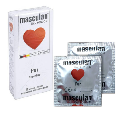 Bao cao su Masculan Pur siêu mỏng