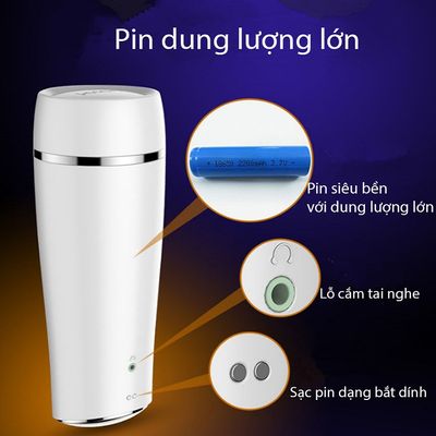 Âm Đạo Giả Cao Cấp Tự Động Co Bóp , Rung ,Rên Như Thật - Leten Vagina Cup mỹ