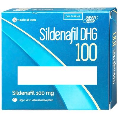 Viên uống hỗ trợ phái mạnh tăng bản lĩnh đàn ông DHG 100 - Chống Rối Loạn Cưong Dương (1 vỉ x 1 viên)