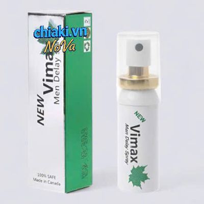 Chai xịt thơm cơ thể canada vimax lọ 15ml