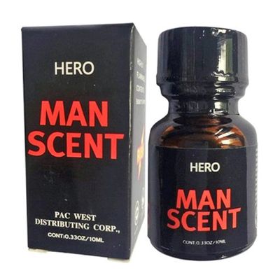 Hít Popper Man Scent 10ml – Hương Thơm Độc Đáo Tăng Hưng Phấn Kích Thích Cho LGBT – Top Bot