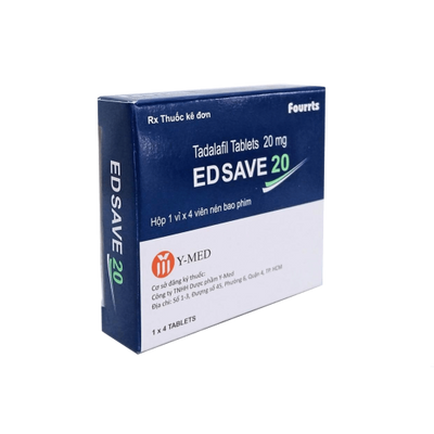 Viên uống hỗ trợ tăng cường sinh lí nam  Edsave 20