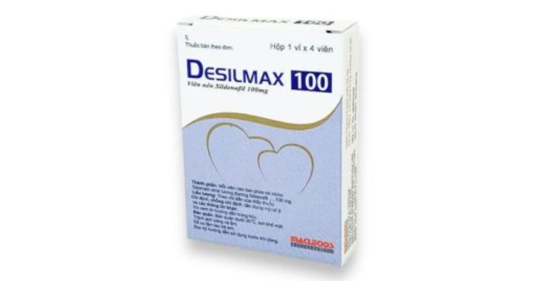 Viên uống hỗ trợ tăng cường sinh lí nam Desilmax 100