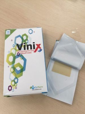Tem ngậm hỗ trợ tăng cường sinh lí nam Vinix 50mg Hàn Quốc Chính Hãng 10 tem