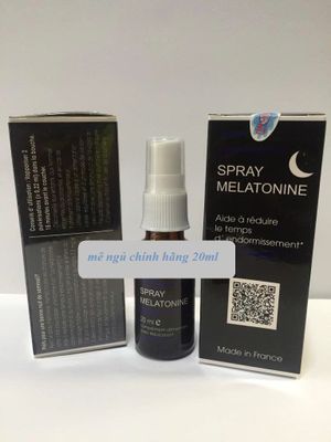 [Hiệu quả] Xịt Gây Ngủ Nồng Độ Cao Spray Melatonine 20ml Chính Hãng