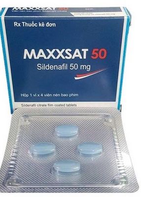 Viên hỗ trợ sinh lực nam giới Maxxsat 50 4 viên