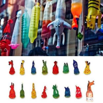 Bao Cao Su Đầu Thú 12 Con Giáp Ngộ Nghĩnh - 1 Cái