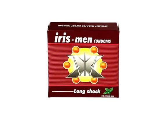 Bao Cao Su Bi Iris Men 6 Bi Lớn - 4 Cái