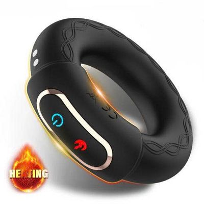Vòng Rung Đeo Dương Vật Có Nhiệt Cứu Tinh Cho Nam 364153