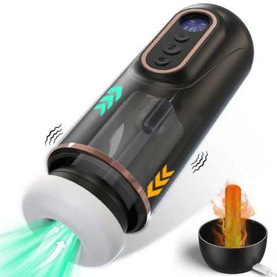 Máy Thủ Dâm Tự Động Rung Thụt và Co Bóp Có Nhiệt Độ 364202