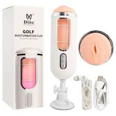 Âm Đạo Giả Dibe Golf Gắng Tường Rung Thụt Tự Động 364432