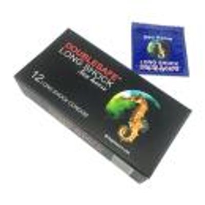 Bao cao su cá ngựa Doublesafe Long Shock 12 cái