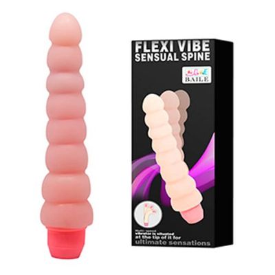 Dương Vật Giả Rung Mạnh Trái Me Flexi Vibe Sensual Spine Baile 365602