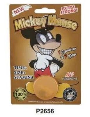 Viên uống cao cấp tinh chất thiên nhiên dành cho phái mạnh Mickey Mouse Extra Strong 1 Viên