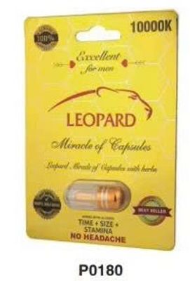 Viên uống cao cấp tinh chất thiên nhiên dành cho phái mạnh Leopard 10000K Miracle of Capsules 1 Viên