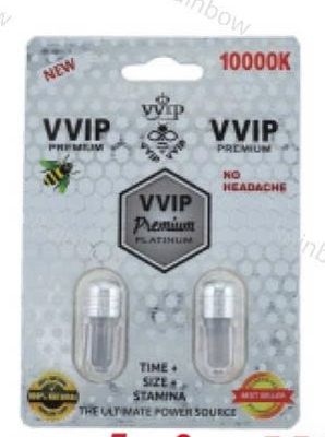 Viên uống tăng cường sinh lý nam VVIP Premium 10000K Silver  cao cấp 2 Viên 7 Ngày