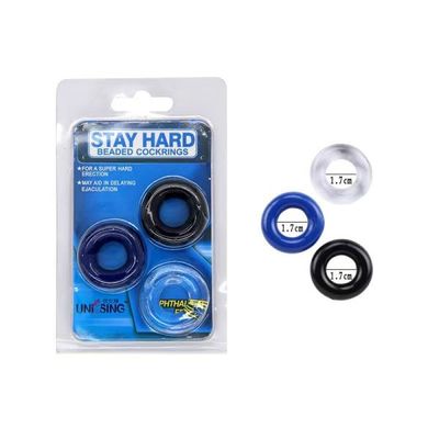 BỘ 3 VÒNG TRƠN STAY HARD RẺ  Dành Cho Nam chính hãng