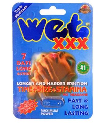 Viên uống tăng cường sinh lý nam Wet XXX Maximum Power cao cấp 1 Viên 7 Ngày