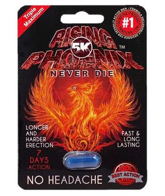 Viên uống cao cấp tinh chất thiên nhiên dành cho phái mạnh Rising Phoenix 5K Triple Maximum 1 Viên