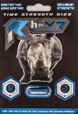 Viên uống tăng cường sinh lý nam Rhino Rh-V7 cao cấp 1 Viên 7 Ngày - MALE SEXUAL