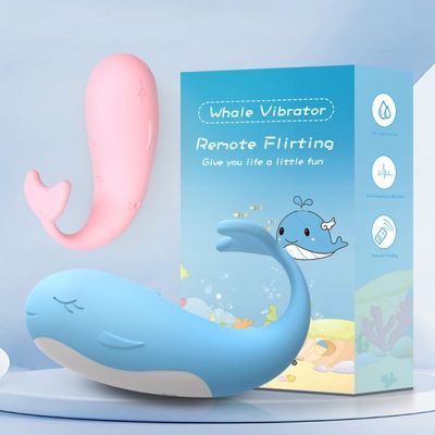 Trứng rung cá voi Galaku điều khiển từ xa rung sưởi ấm Cao cấp Chính Hãng