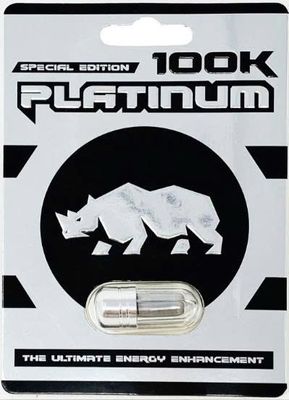 Viên uống tăng cường sinh lý nam Rhino Platinum 100000mg cao cấp 1 Viên 7 Ngày
