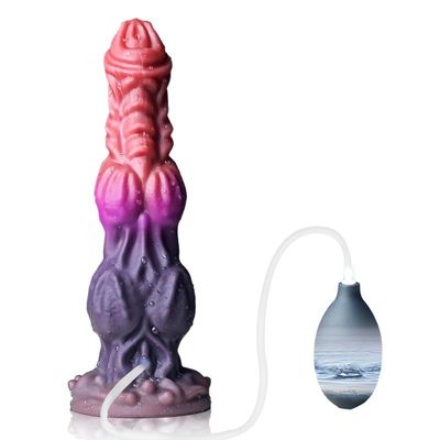 Phích cắm hậu môn kích thích cao cấp DILDO SILICON song đản phun nước chính hãng