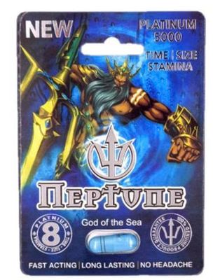Viên uống tăng cường sinh lý nam Neptune 5000mg Platinum cao cấp 1 Viên 7 Ngày