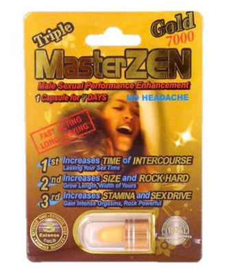Viên uống tăng cường sinh lý nam Master Zen Gold 7000mg cao cấp 1 Viên 7 Ngày