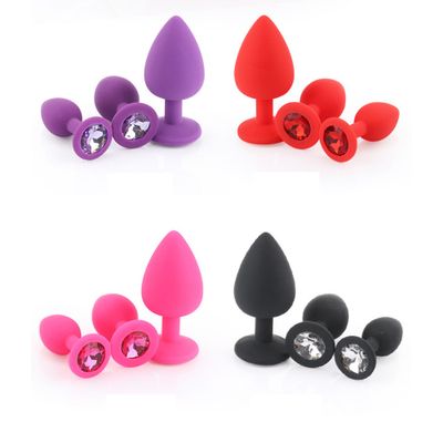 Phích Cắm Hậu Môn 3 Cái Ko Rung BUTT PLUG SILICON RUNYU cao cấp chính hãng