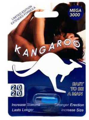 Viên uống tăng cường sinh lý nam Kangaroo Mega 3000mg cao cấp 1 Viên 7 Ngày
