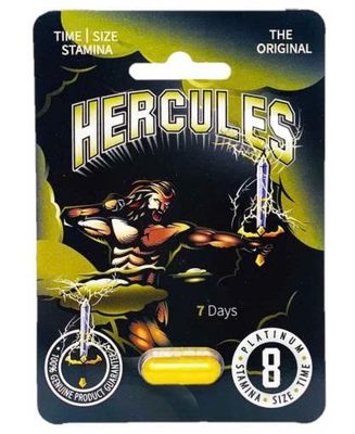 Viên uống tăng cường sinh lý nam Hercules Gold THE ORIGINAL cao cấp 1 Viên 7 Ngày