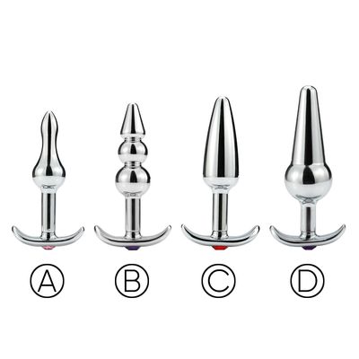 Phích cắm hậu môn cao cấp 4 mẫu PLUG T CHUÔI THUYỀN KIM LOẠI cao cấp chính hãng