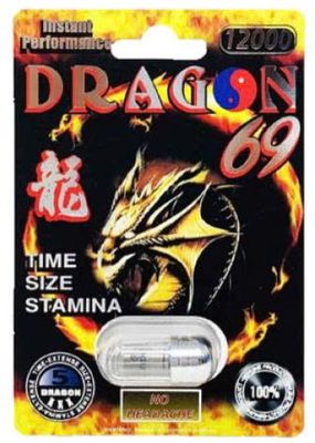 Viên uống cao cấp tinh chất thiên nhiên dành cho phái mạnh Dragon 69 12000mg 1 Viên