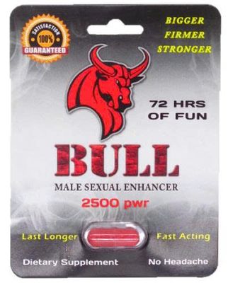 Viên uống tăng cường sinh lý nam Bull 2500mg Pwr cao cấp 1 Viên 7 Ngày