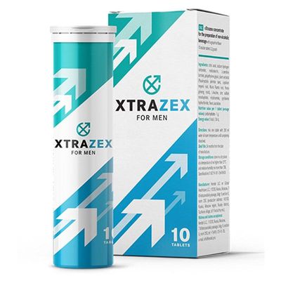  Viên sủi hỗ trợ kéo dài và cường dương nam Viên Sủi Xtrazex 10 viên chính hãng