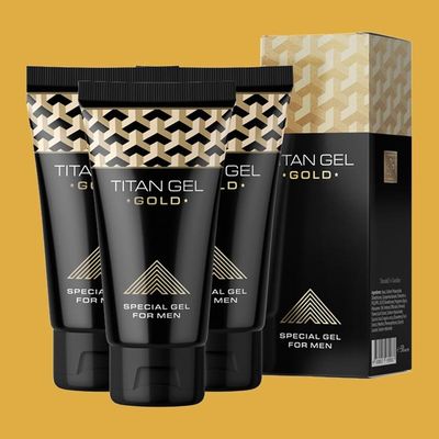 Titan Gold Gel Nga hỗ trợ tăng kích thước và kéo dài thời gian cho nam Chai 50ml Chính hãng