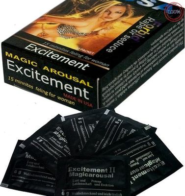 Bột tăng cường ham muốn nữ giới  Kich Dục Dạng Bột Excitement II gói 6g Chính Hãng