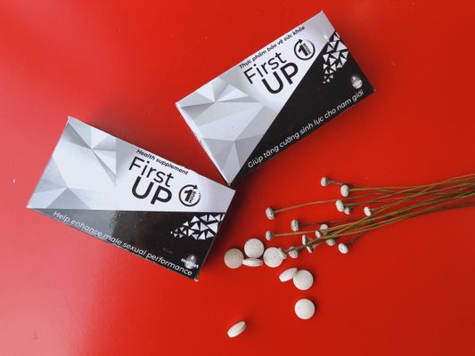 Kẹo hỗ trợ kéo dài và cường dương nam First Up 1h 8 viên chính hãng
