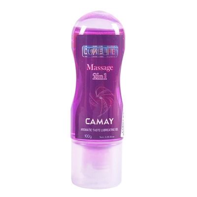 Gel tạo trơn cao cấp Massage 2 in 1 Cokelife hương Camay 100ml chính hãng