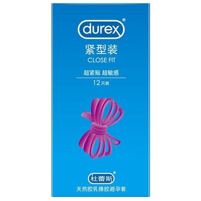 Bao cao su Durex close fit size 49mm hộp 12 cái