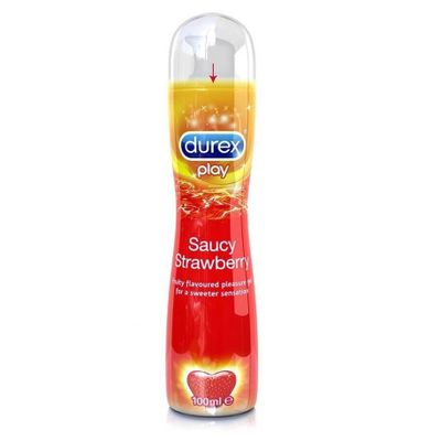 Gel tạo trơn siêu mượt lâu khô cấp ẩm Durex Strawberry 100ml cao cấp chính hãng