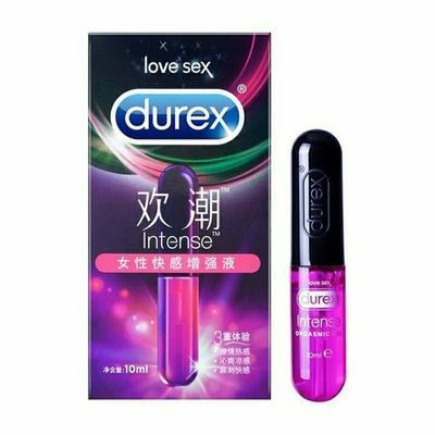 Gel tạo trơn siêu mượt lâu khô cấp ẩm Durex Intense Orgasmic 10ml - Dành cho Nữ - Tăng kích thích, Tăng khoái cảm cao cấp chính hãng